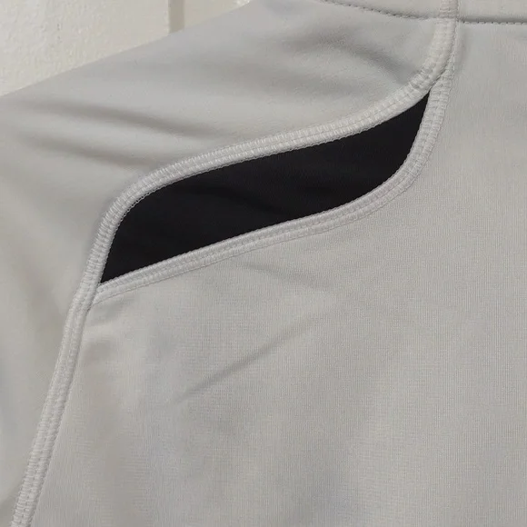 Adidas Women's Full Zip LS Stand Collar Snap HandWarmer Pockets Track Jacket Vtg - Picture 14 of 16